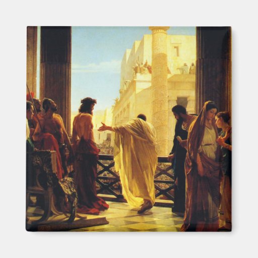 Ecce Homo - Antonio Ciseri Fridge Magnets
