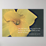 Ecclesiastes 7:9 Scripture Poster Print