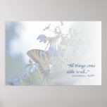 Ecclesiastes 9:2 Scripture Poster Print