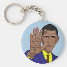 Échanges d'Obama de télésouffleur Porte-clé