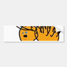 Echidna Issy age 5 Bumper Sticker