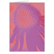 Echinacea #3 Neon Glow Cards