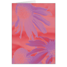 Echinacea #9 Neon Glow Cards