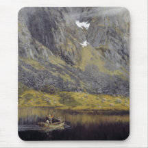 Echo  (EKKO on the Fjord) Mouse Pad