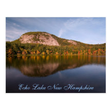 Echo Lake New Hampshire    Postcard