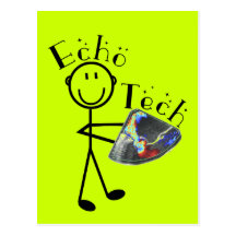 Echo Tech Gifts (Cardiac Echo Technician) Post Card