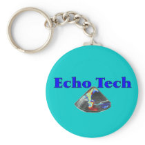 Echo Technician Gifts (Cardiac Echo Tech) Key Chain