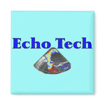 Echo Technician Gifts (Cardiac Echo Tech) Fridge Magnet