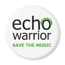 Echo Warrior Fridge Magnet