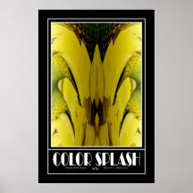 ÉCLABOUSSURE #12 DE COULEUR AFFICHE
