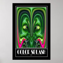ÉCLABOUSSURE #14 DE COULEUR POSTERS