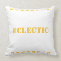 ECLECTIC THROW PILLOW