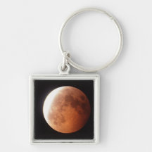 eclipse of the moon key chain
