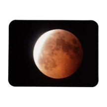 eclipse of the moon vinyl magnet
