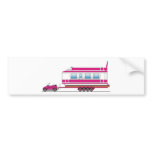 Eco Car House Boat Bumper Sticker