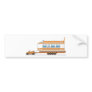 Eco Car House Boat Bumper Sticker