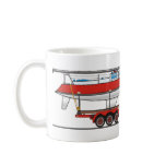 Eco Car Sail Boat Coffee Mugs