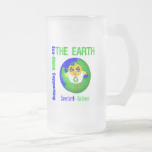 Eco-Chick Supporting The Earth Coffee Mug