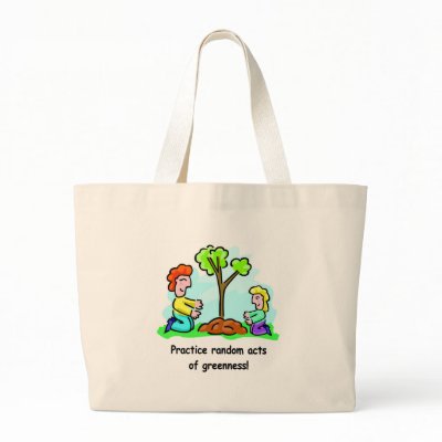 Eco-Friendly canvas shopping bag by holiday_tshirts
