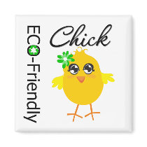 Eco-Friendly Chick Magnet