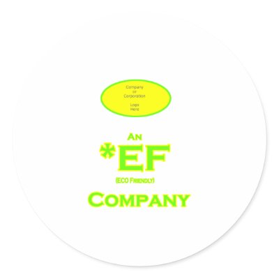 ECO Friendly Company Stickers by The_MUSEUM