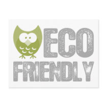 Eco Friendly Design! Ecology product! Postcard