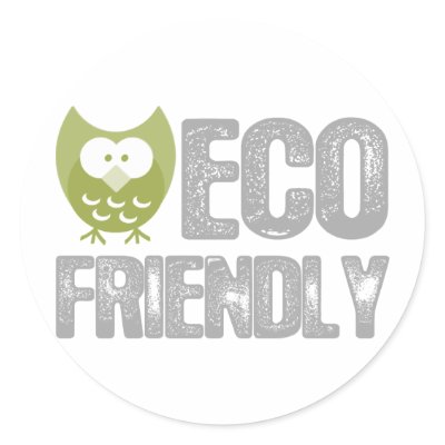 Eco Friendly Design! Ecology product! Round Stickers by angeria