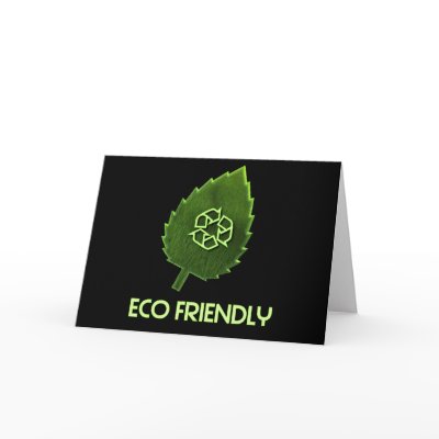Eco Friendly Greeting Card by OrganicItems