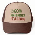 Eco Friendly Italian Retro Vintage Trucker Hat