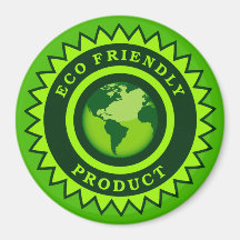 Eco Friendly Product Label Fridge Magnets