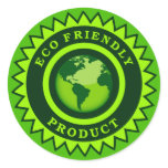 Eco Friendly Product Label Sticker