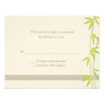 Eco-Friendly Reply cards Announcements