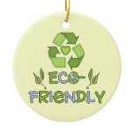 Eco-Friendly Tshirts and Gifts Christmas Tree Ornament