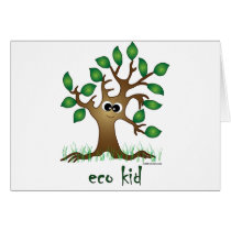 Eco Kid Greeting Card