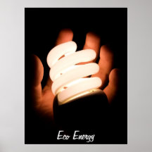 Eco light poster