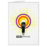 Eco Stylus - DJ Djing Disc Jockey Greeting Card