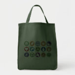 Eco Symbols Tote Bag