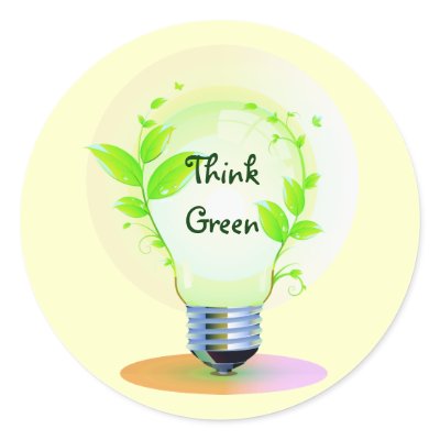 Eco Think Green Stickers by Spice