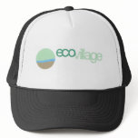 Eco village logo trucker hat