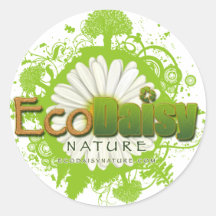 EcoDaisy stickers