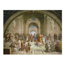École d'Athènes, du della de strophe Cartes Postales