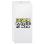 Ecologist At Work Custom Rack Card