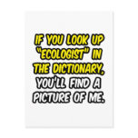 Ecologist In Dictionary...My Picture