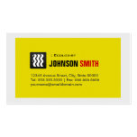 Ecologist - Urban Yellow White Business Card