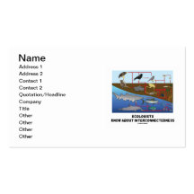 Ecologists Know About Interconnectedness Food Webs Business Cards