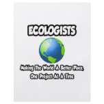 Ecologists...Making the World a Better Place flyers