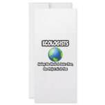 Ecologists...Making the World a Better Place Rack Card Template