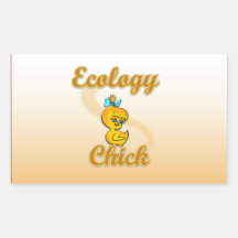 Ecology Chick Stickers