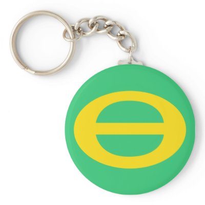 Ecology Flag Keychain by josieg182
