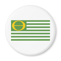 Ecology Flag Fridge Magnet